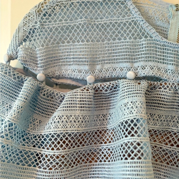 Cherie Blue Mini Grid Ruffle Black. And Retro Avant Garde Mini Dress Size Small - Picture 6 of 16